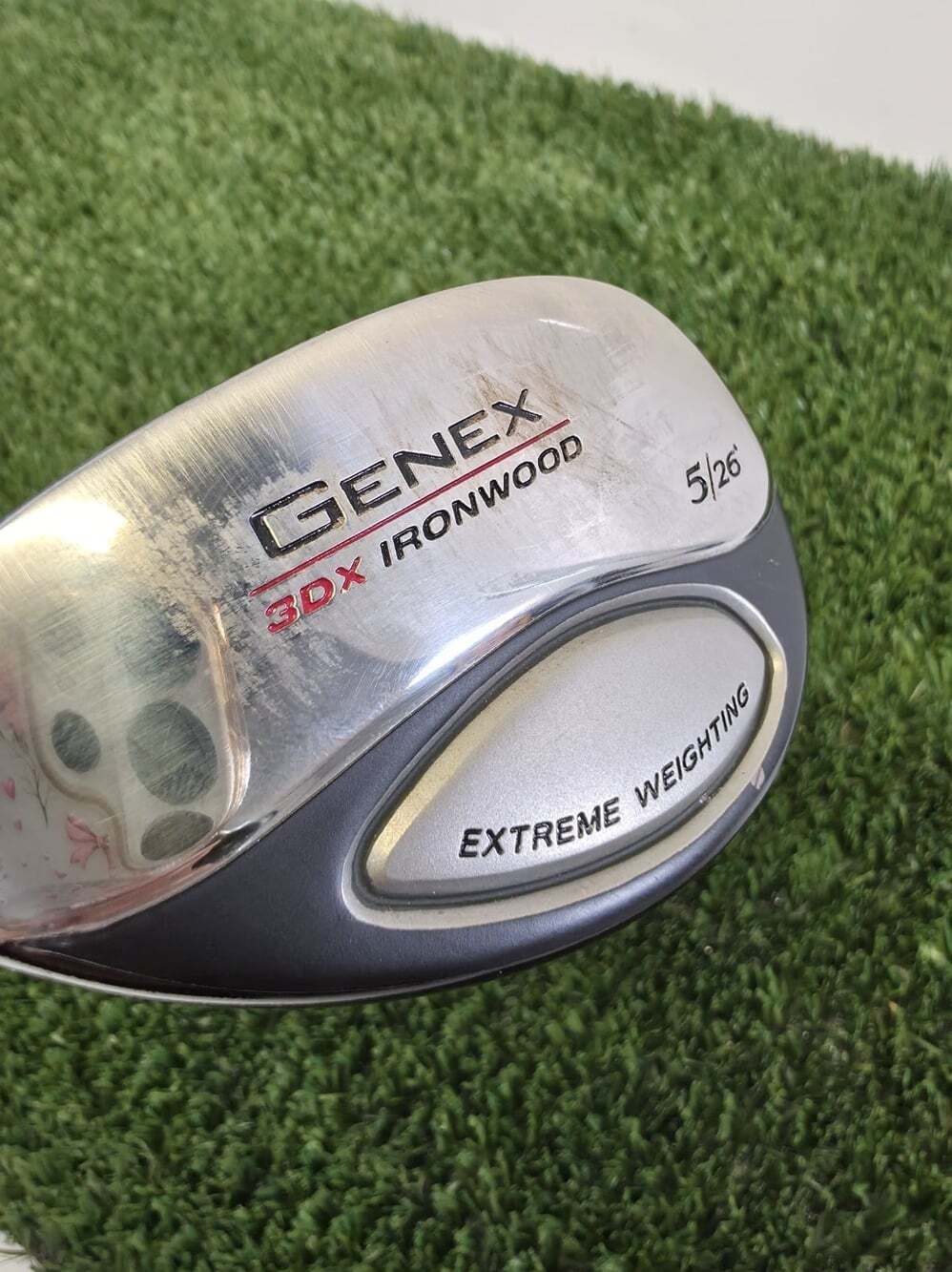 Nickent Golf GENEX 3DX IRONWOOD (5) HYBRID 26* Left Handed Graphite Ladies Flex